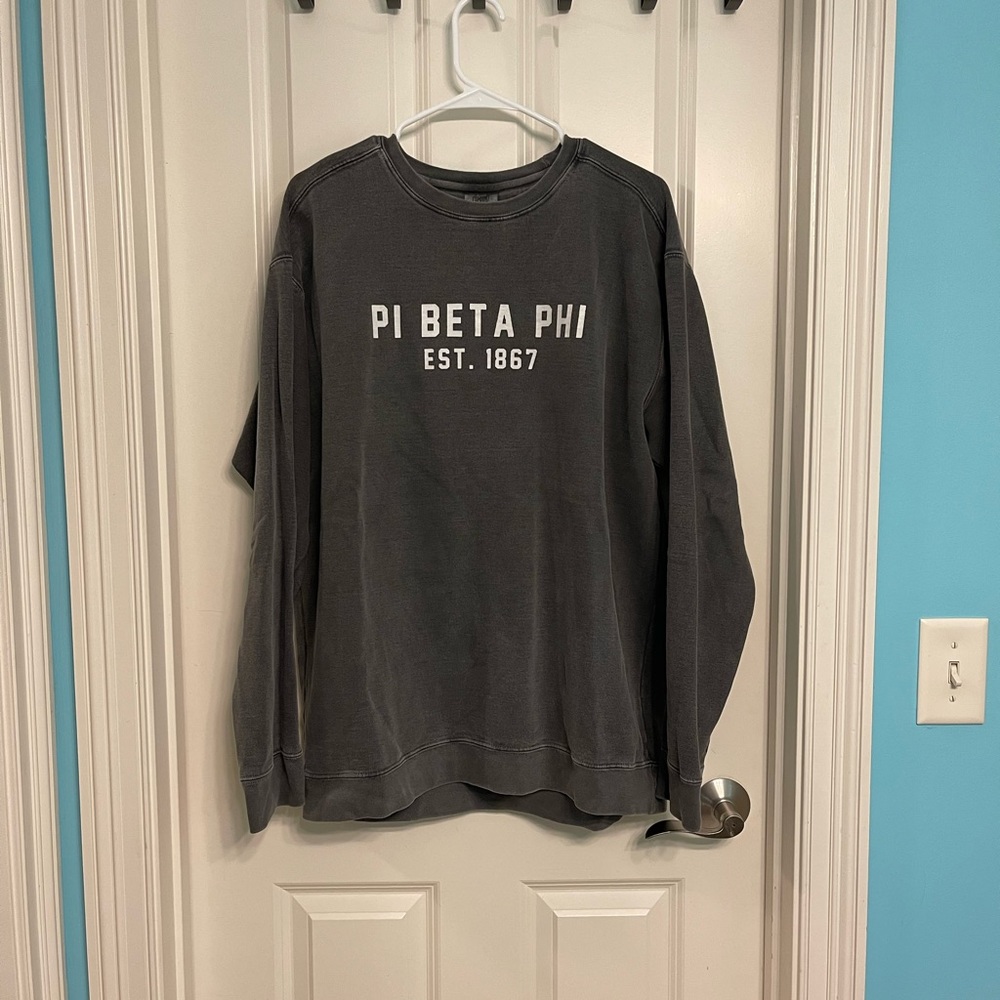 Pi Beta Phi comfort colors sweatshirt